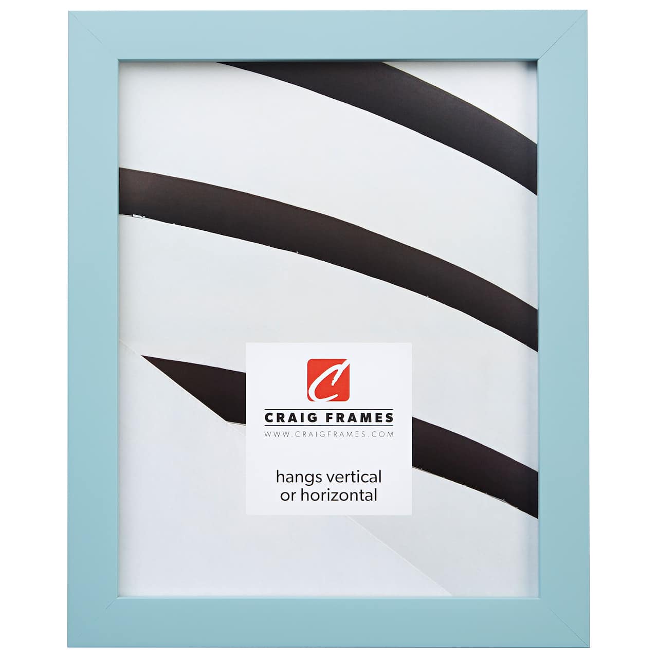 Craig Frames Confetti Light Blue Picture Frame